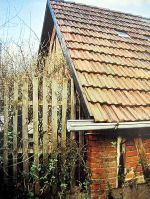 Das Gebäude vom Hof aus aufgenommen